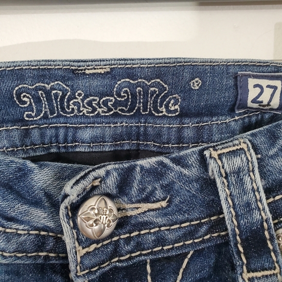 MISS ME Mid Rise Easy Boot SIZE 32 Waist - Picture 4 of 10